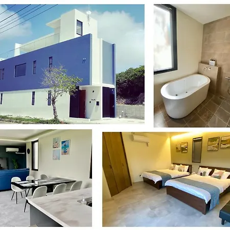 Sky Blue Villa沖縄 Yomitan Exterior photo